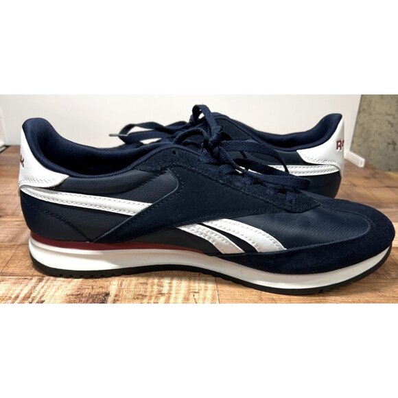 Reebok Ortholite Comfort Footbed Navy Blue Athletic Sneakers Mens 11.5M - Picture 5 of 9